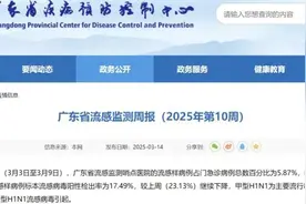 广东报告流感暴发疫情1起，疾控中心提醒→图片