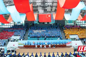 全国铁路第十五届运动会篮球比赛在怀化开幕图片
