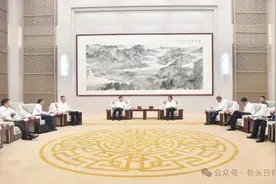 丁绣峰会见中车株洲电机有限公司聂自强图片