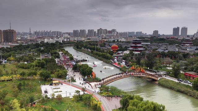 金秋狮城焕新颜！沧州水陆空三维巡游点燃大运河文旅热潮