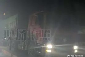 “百吨王”严重超载上路，东昌府交警严肃查处图片