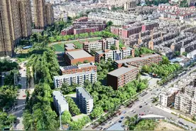 财大附中建风雨操场，长这样→图片