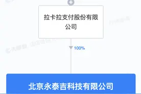 拉卡拉成立科技新公司，注册资本5000万元图片