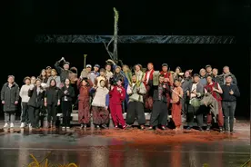 江苏大剧院原创话剧《红高粱家族》2024年度巡演成功收官图片