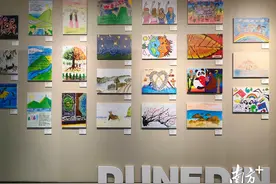 在中外孩子眼中，和平是什么样子？这场画展以童眼看世界图片