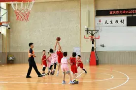 北碚区2025年小学生U系列篮球比赛在蔡家小学圆满落幕图片