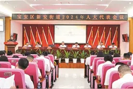 宝安区新安街道召开2024年人大代表会议，以实干交出半年答卷图片