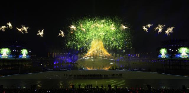 绝美！震撼！蓉城夜空璀璨
