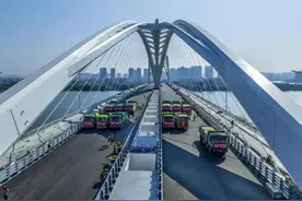 鹅城大桥主桥完成荷载试验,本月底通车进入倒计时图片