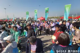 “好运山东”2025环泰山T60大徒步春回泰山户外挑战赛鸣枪开赛，千名选手共赴春日之约图片