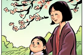 （图表·插画）二十四节气·惊蛰丨惊蛰桃始华图片