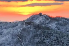 寒潮来袭，我国西北、华北、东北地区多地出现降雪图片
