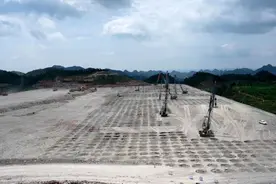 【融媒体中心新闻播报】盘州官山民用机场工程建设正有序推进图片