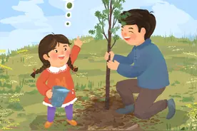 （图表·插画）植树节丨播撒绿色，种下希望图片