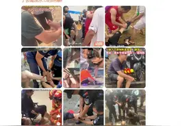 云南泼水节现场到处都在拔拖鞋：每年泼水节的“固定节目”图片