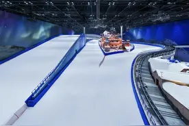 全球最大室内滑雪场在上海开业，已售票10万张图片