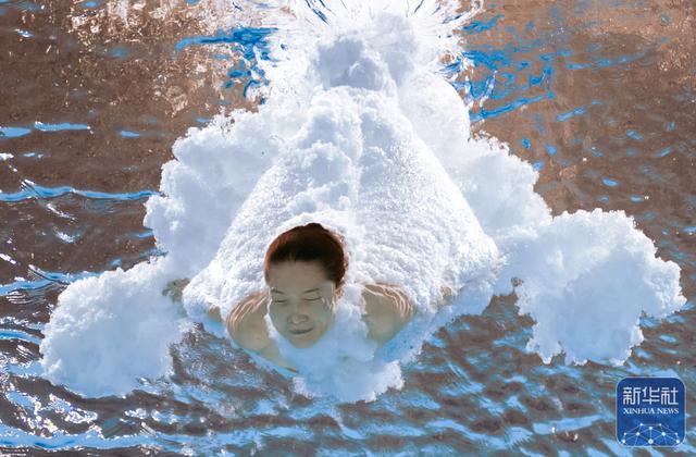 全运会 | 跳水女子个人全能决赛 广东队选手王伟莹夺冠