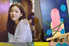 金赛纶生前多幅画作被公开 心理专家解读：创作者安全感缺失图片