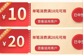 中签结果公布！百万消费券常见问题答疑来了图片