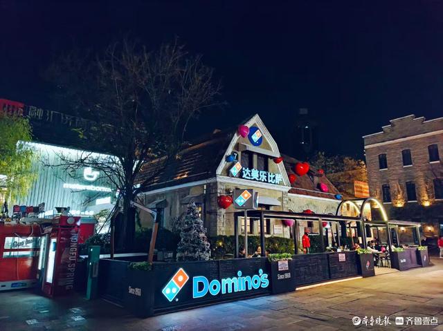 夜色中的老商埠