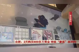 合肥：两天购买600多万黄金，神秘“豪客”被刑拘！图片