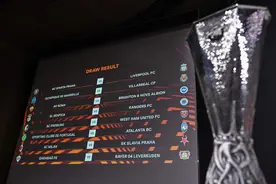 欧联杯1/8决赛抽签，利物浦避开AC米兰，两强都要去布拉格图片