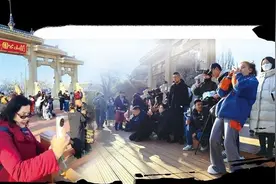 兰州市冬春季旅游迎来开门红 “兰哈顿”火爆出圈 游客感受兰州现代魅力图片