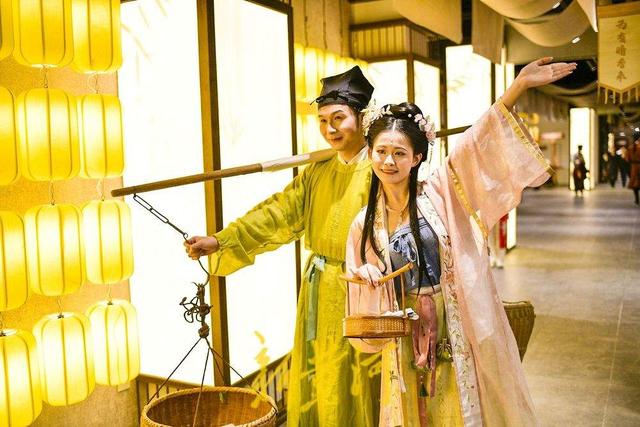 济南室内宋风市集 再现千年烟火气