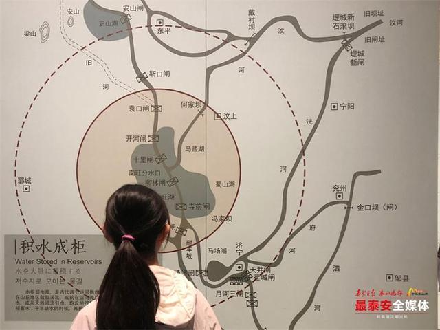 中国大运河博物馆里的“泰安印记” “戴村坝”成高频词