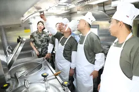 长春市军供站开展“军供味道”进军营共建活动图片
