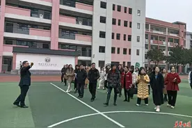 智慧交融 共筑教育梦——嘉禾县城关中心学校教育集团到郴州市三完小交流学习图片