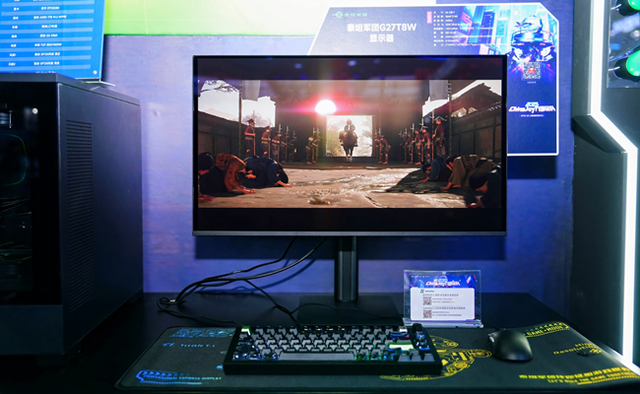 泰坦军团亮相2025 ChinaJoy，携三星显示、Intel联合展示电竞显示技术与产品
