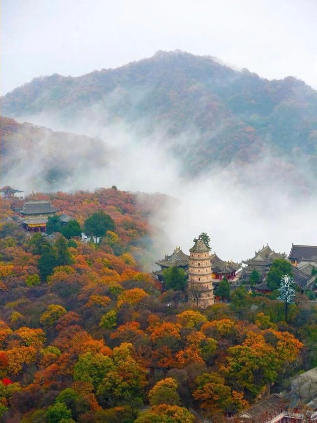 不用滤镜！崆峒山的红叶，承包了你对秋的所有想象