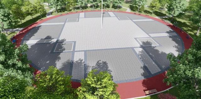 临河区人民公园翻新将变成什么样？效果图来了→