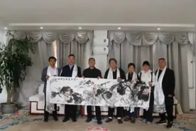 萧县龙城书画院考察团到西藏措美交流图片