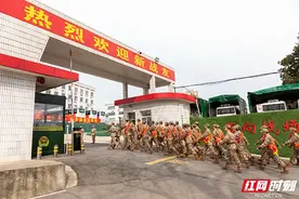 怀揣梦想开启征程 武警湖南总队2025年春季新兵入营图片
