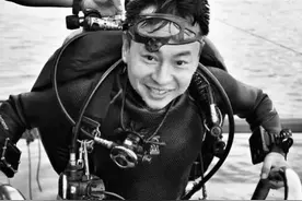 离开“第二故乡”！在“水下珠峰”遇难的探险家韩颋回到浙江图片