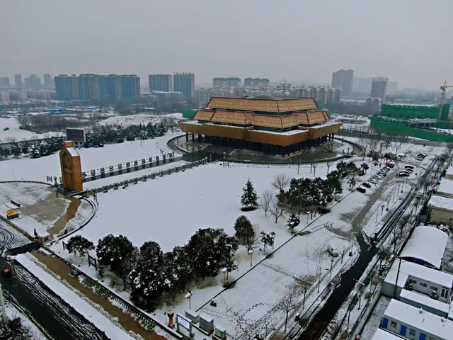 一场雪，让河南四大古都诗里模样！