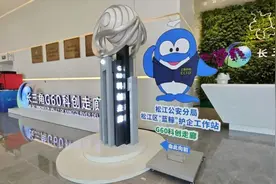 媒体记者团走进松江，关注“蓝鲸”护企工作站优化营商环境创新实践图片