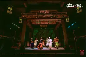 百年湖广传电音 京城会馆真有戏 沉浸式音乐剧《金风玉露》北京湖广会馆首演图片