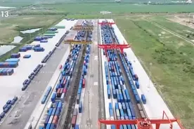 扩充通道能力、优化营商环境，中欧班列“东通道”通行量突破3万列图片