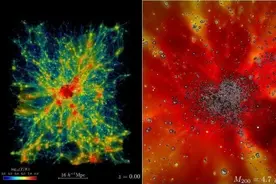 “前沿”超算实现最大规模宇宙天体物理模拟图片