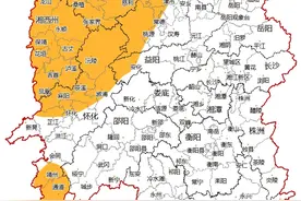 湖南两天四个暴雨橙色预警！未来三天还有大暴雨！图片