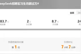 热搜！DeepSeek高薪招人：实习生月入上万还有租房补贴，研究员年薪百万！已有人前去面试！AI“抢人战”打响，人才缺口400万图片
