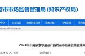 山东省​东营市市场监管局发布2024年车用尿素水溶液产品质量市级监督抽查结果图片