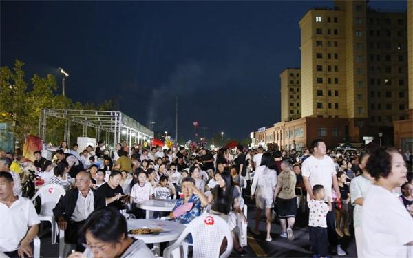 阳信：“盛唐夜市狂欢周”在信城街道拉开帷幕