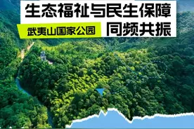武夷山国家公园：生态福祉与民生保障同频共振图片