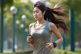 跑步时握着手机原来有这四大危害：平衡障碍 增加疲劳图片