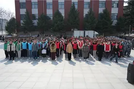 “凝聚青春力量弘扬雷锋精神”，山东英才学院举行雷锋月启动仪式图片