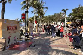 敲鼓纳吉祥，珠海外伶仃岛年味十足图片